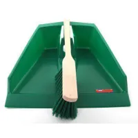 Stoffer en blik extra groot